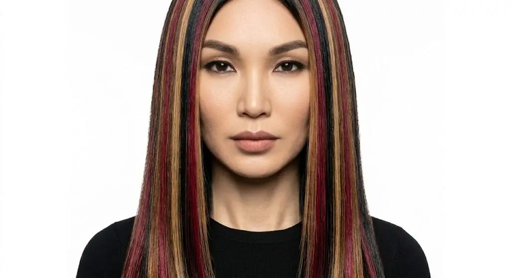 y2k skunk hair multi tonal honeycomb split 2026