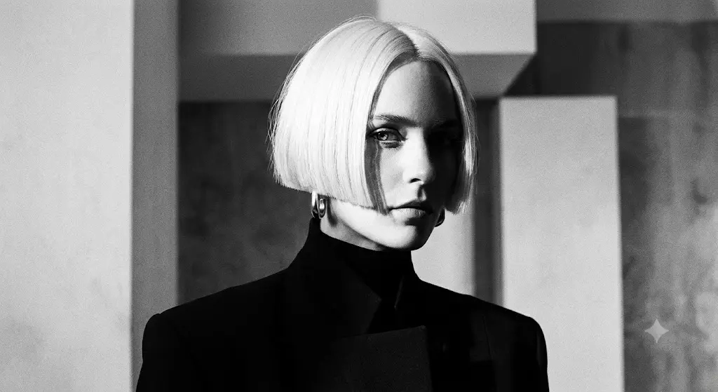 Box Bob Square Shape for Fine Hair Sharp Corners
