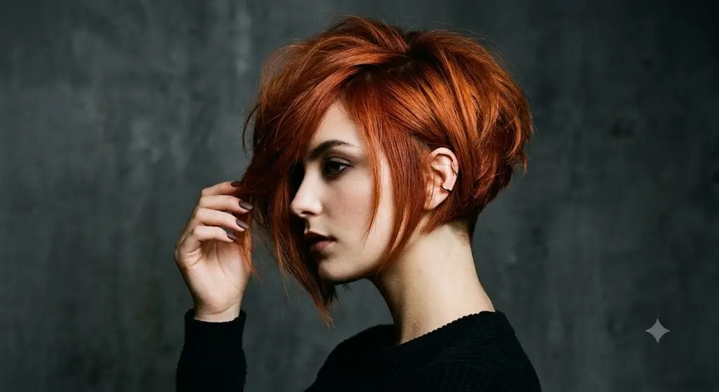 Inverted Bob With Undercut Nape for Fine Hair Top Volume