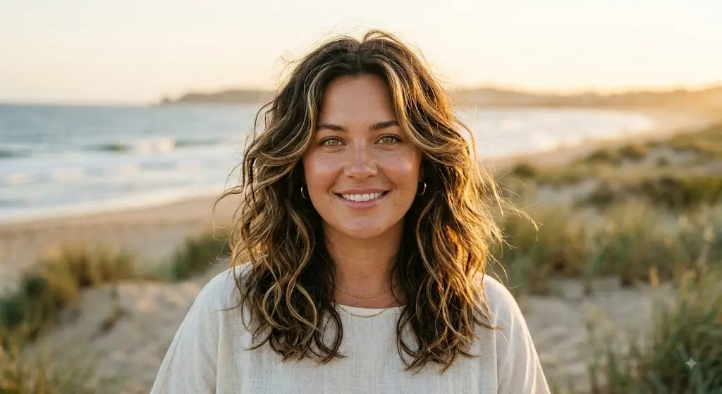 Beachy Wavy Butterfly Layers with Natural Texture