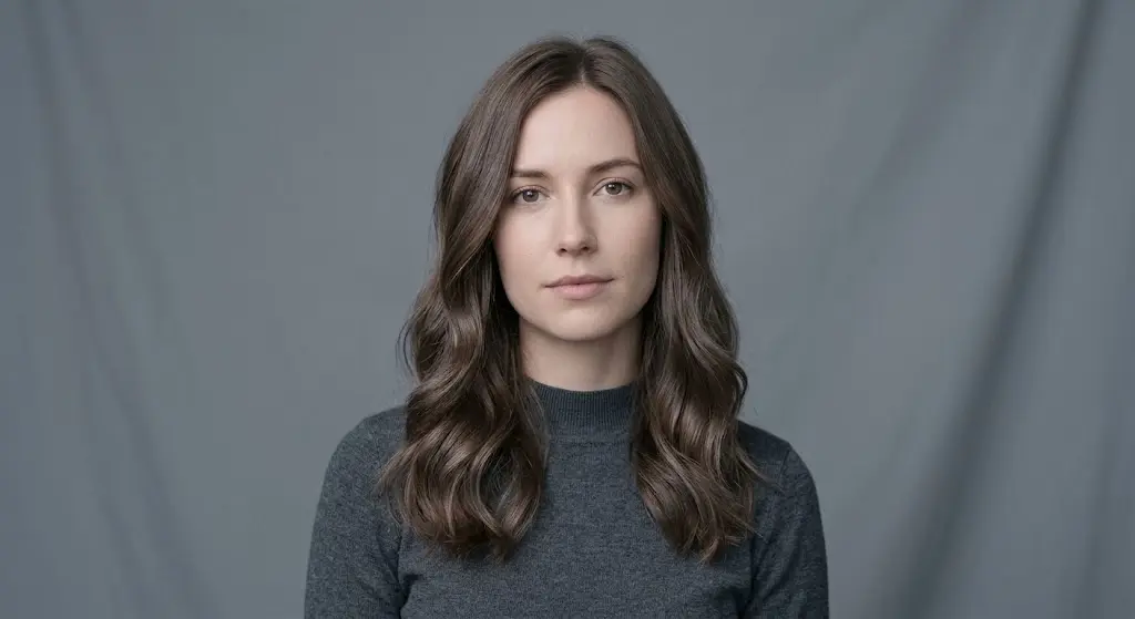 Cool Ash Mocha Brunette Hair Color for Fair Skin