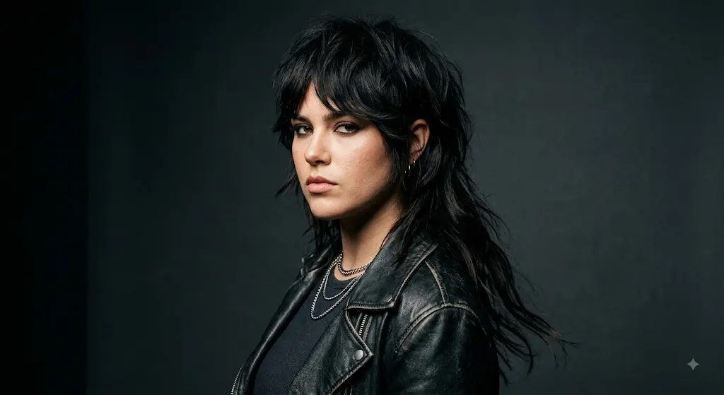 Edgy Butterfly Wolf Cut Mullet Hybrid for Thick Hair