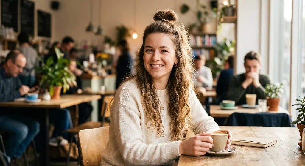 Effortless Half Up Bun for Beginners