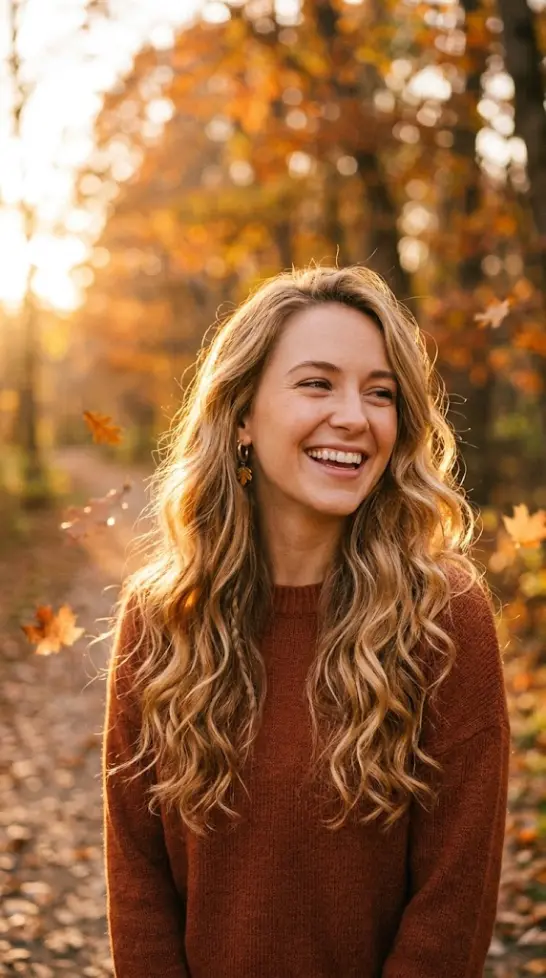 Sun Kissed Golden Honey Blonde Hair Color Idea